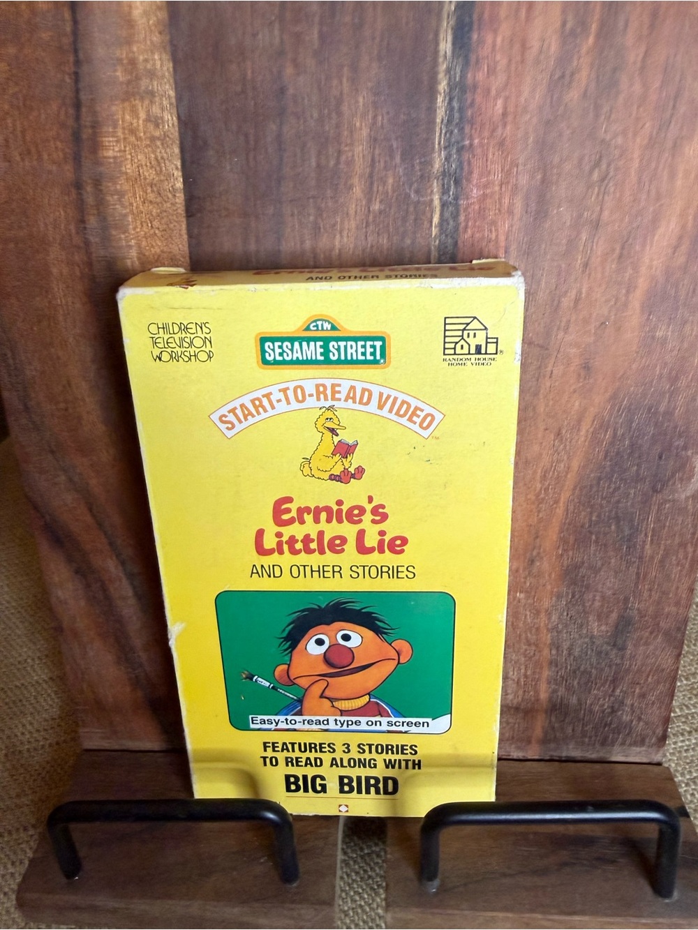 1990s- Sesame Street Ernie's Little Lie Kids VHS Tape